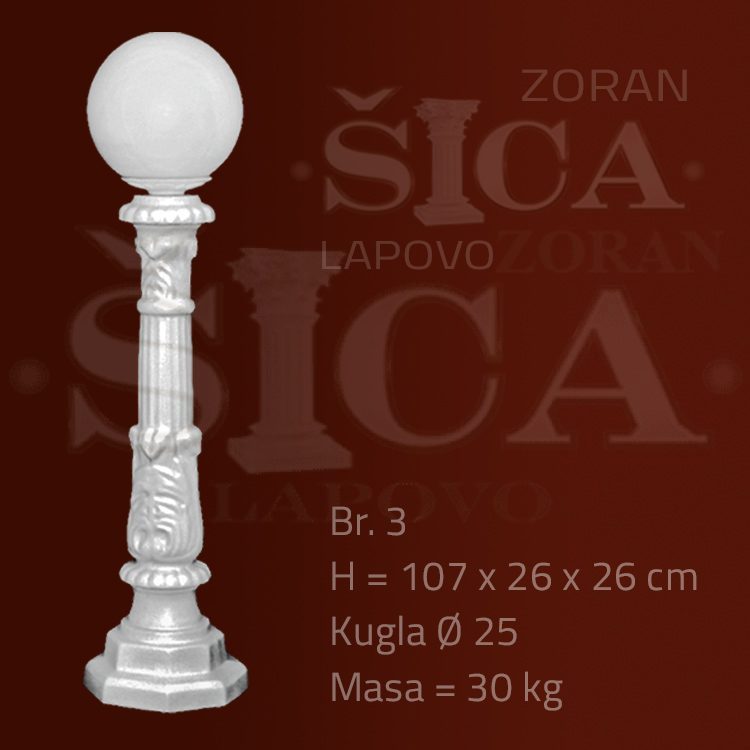 Najmanji stub lampion
