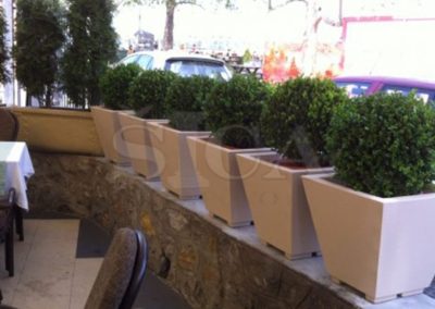 Referenca restoran stara Sent Andrea Zemun žardinjere